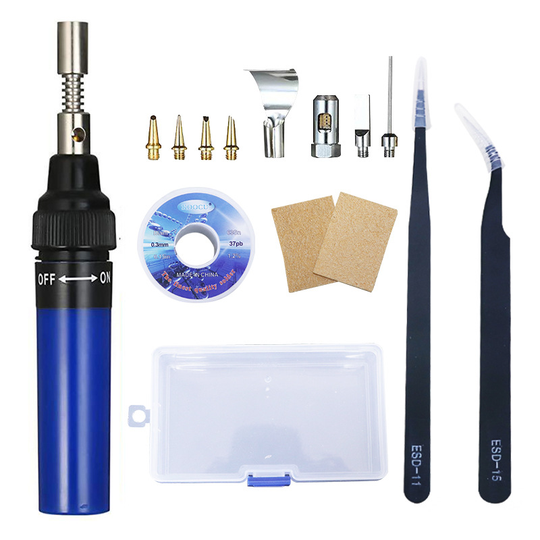 Multifunctional inflatable soldering iron multi-iron head tin wire box set gas soldering iron