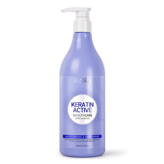 730ml Hair care manufacturer factory price deep cleaning keratin hair shampoo