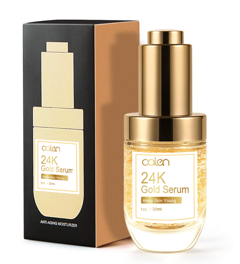 Hyaluronic Anti-aging Moisturizing Vitamin E Collagen 24K Gold Serum Gold Serum