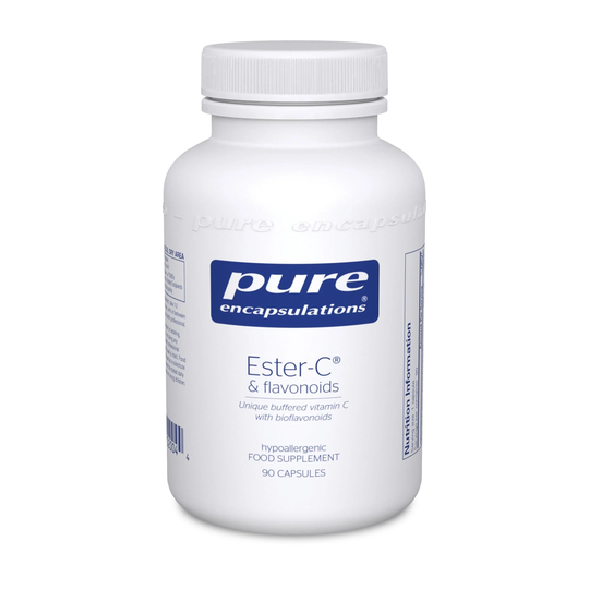 Pure Encapsulations Ester-C & Flavonoids, 90 Capsules