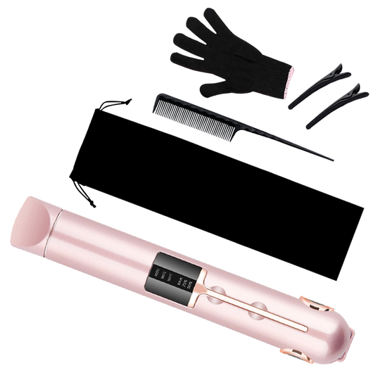 Hot Selling Travel 3 Heat Modes Wireless flat iron USB Powered Rechargeable Cordless Hair Straightener Portable Flat Iron