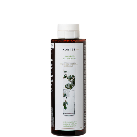 KORRES Natural Aloe and Dittany Shampoo for Normal/Dull Hair 250ml