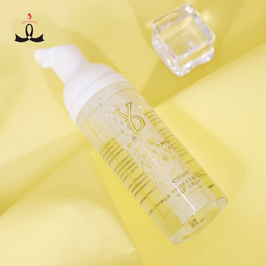 Natural cruelty free oil free gentle cleansing microblading foam eyebrow lips shampoo private label