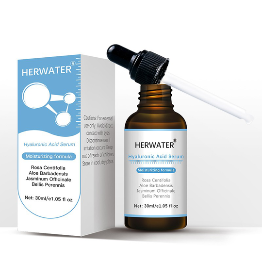 Private label Antioxidant Anti Aging Lifting Moisturizing Hyaluronic Acid Serum with Vitamin C