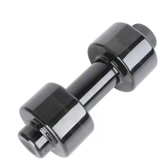 Summer outdoor 550ML plastic dumbbell water cup fitness exercise kettle dumbbell sports water bottle