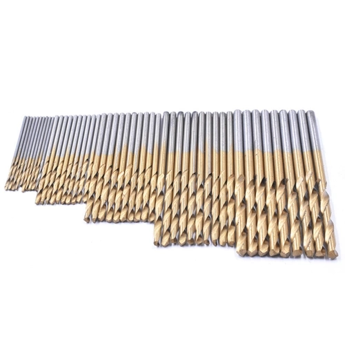 50pcs Straight Shank Drill Bit