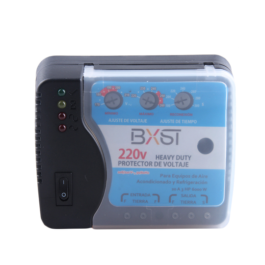 BX-V015-220V Wholesale Air Conditioner Fridge Over and Under Voltage Adjustable Surge Voltage Protector