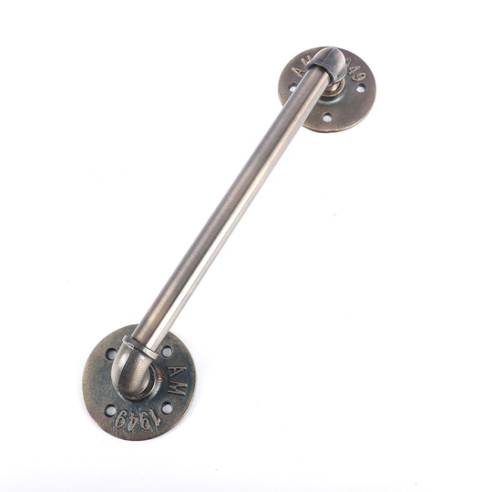 RTS Free shipping US warehouse to US Modern Cast Iron Metal Main Long Door Sliding Barn Door Handle
