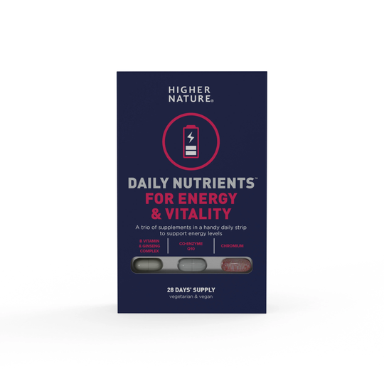 Higher Nature Daily Nutrient Pack - Energy & Vitality, 28 Capsules