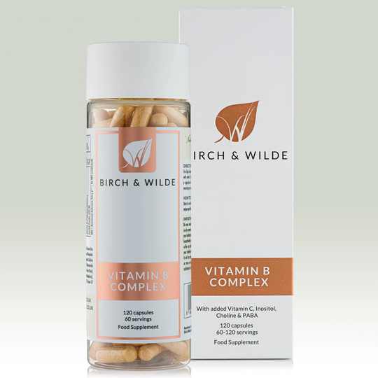Birch & Wilde Vitamin B Complex,120 Capsules