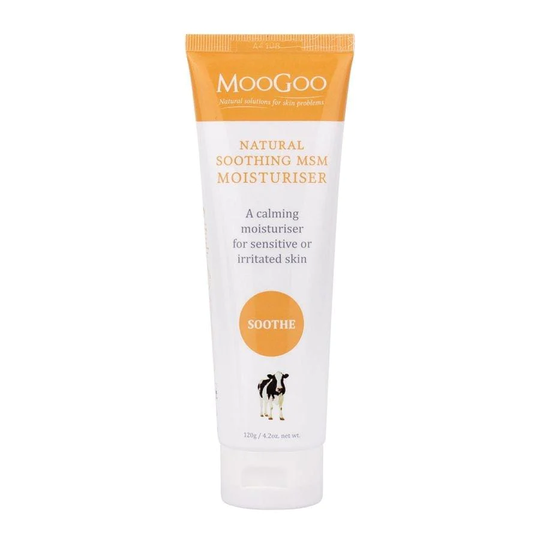 Moogoo Soothing MSM Moisturiser, 120g