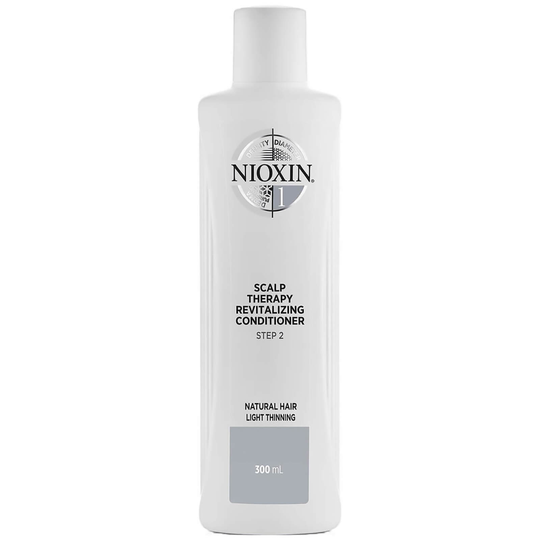 NIOXIN 3-Part System 1 Scalp Therapy Revitalising Conditioner for Natural Hair with Light Thinning 300ml