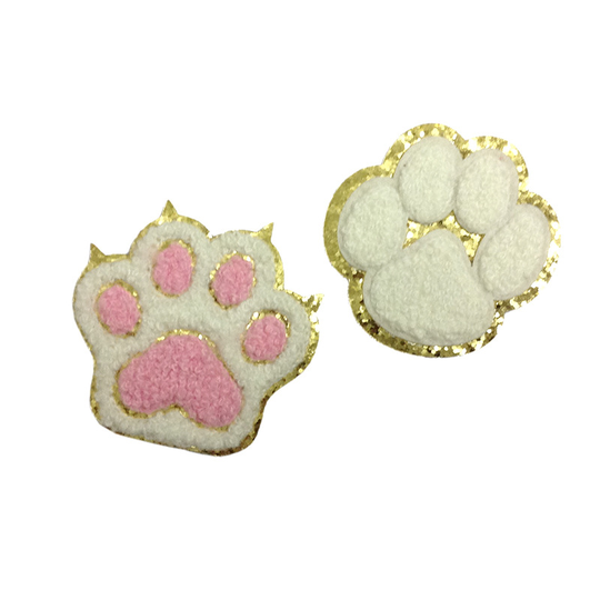 Diy Golden Edge Cartoon Cute Embroidery Patches Iron On Chenille Patches