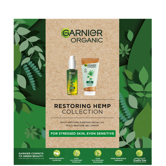 Garnier Organic Restoring & Soothing Hemp Collection (Worth £25.00)