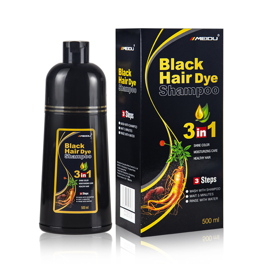 China factory manufacturer meidu brand hair dye product in stock ammonia free hair color shampoo