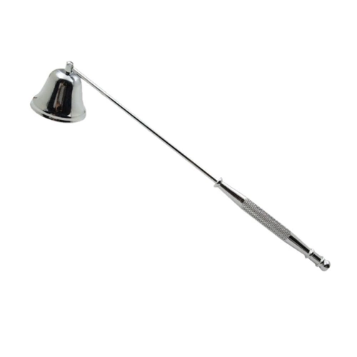 Candle Wick Snuffer Candle Extinguisher with Long Handle for Putting Out Extinguish Candle Wicks Flame Safely Bell Shape