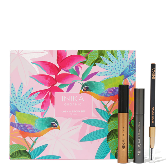 INIKA Lash and Brow Set (Various Shades) (Worth £78.00) - Blonde