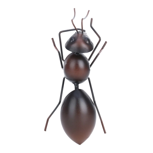 Tooarts Ant Ornaments Iron Animals Home Ornament Mini Animal Garden Micro Landscape Photography Props