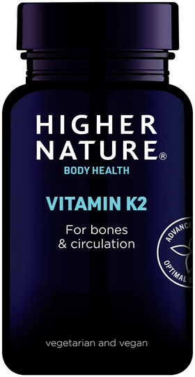 Higher Nature Vitamin K2, 60 Tablets