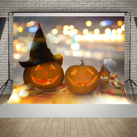 5x7FT Vinyl Halloween Night Photography Background Photo Studio Backdrop Home Decor