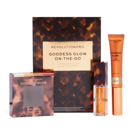 Revolution Pro Goddess Glow-On-The-Go Set (Worth £24.00)