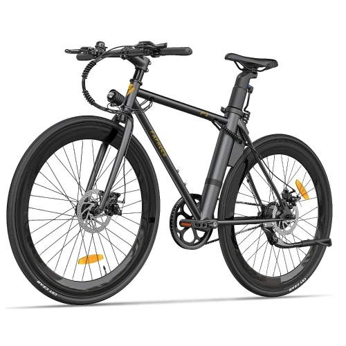 FAFREES F1 700C City Ebike Single Speed Pedal Assist Electric City Bike Bicycle for Men and Women Commuting Shopping Trips