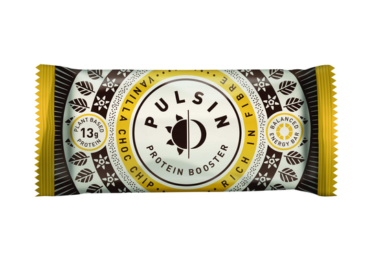 Pulsin Vanilla Chocolate Chip Bar, 50gr