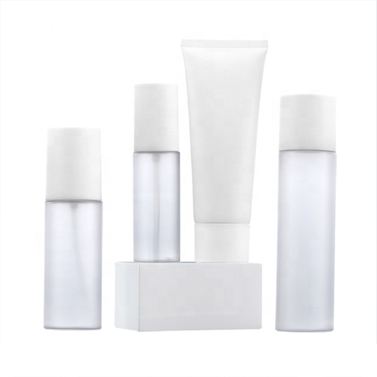 Fuyun Luxury Eco Friendly Cosmetic Dispenser Clear Lotion Pump Bottle 50ml 100ml 150ml Plastic Pet Shampoo Pump Lotion Bottle