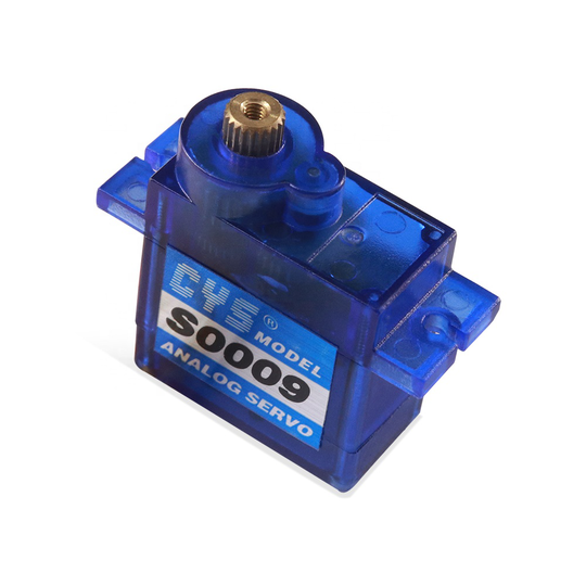 CYS-S0009MG 12g Mini 1.5kg torque Analog Metal Gear Iron Core Servo for RC Car Plane