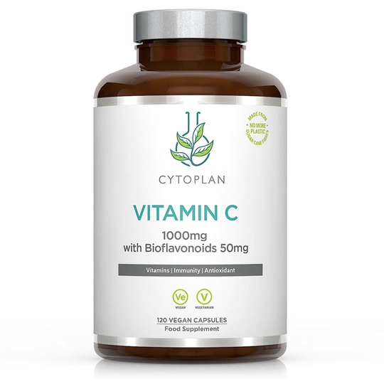 Cytoplan Vitamin C + Bioflavanoids, 120 VCapsules