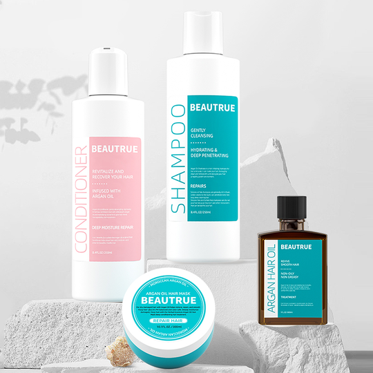 In Stock Wholesale Price Hotel Argan Oil Shampoo And Conditioner Set Keratin Sulfate Free Shampoo And Conditioner