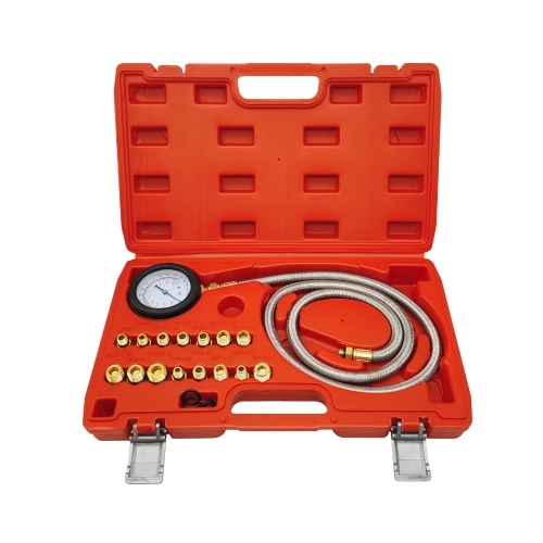 0-150 PSI Engine Fuel Injector Pump Pressure Tester Gauge Kit Oil Pressure Tester Tool Kit for Cars ATVs Trucks