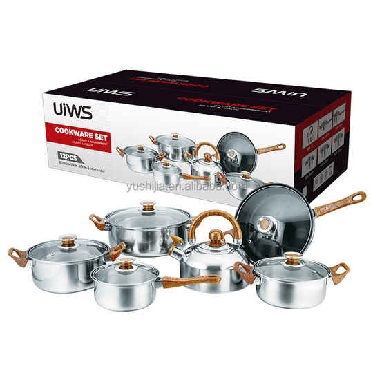 granite cooking pots cookware set of kitchen periuk wear aluminium sufuria enamel cast iron non stick
