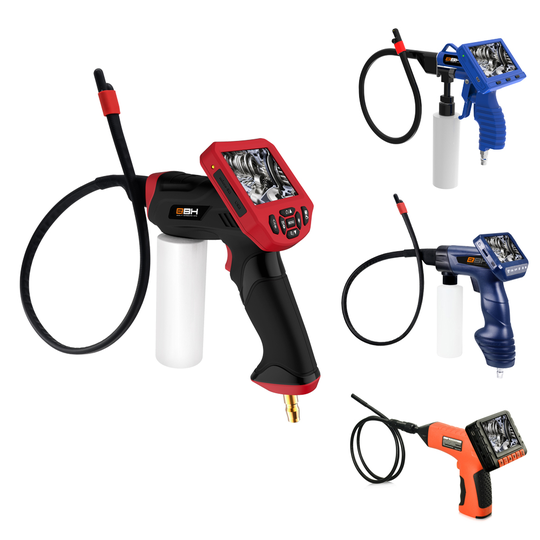 factory price car cleaning endoscope ac conditioner evoporator clean tool camera cleaning gun washer sprayer cleaning Borescope