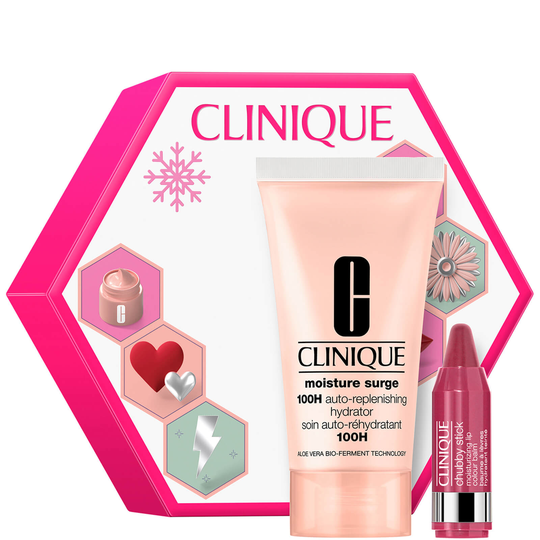Clinique Merry Moisture Skincare and Makeup Gift Set (Worth £30.67)