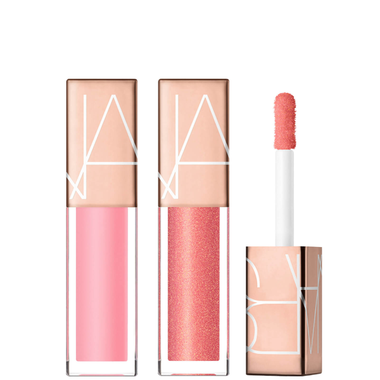 NARS Afterglow Lip Shine Duo (Various Shades) - Orgasm/Turkish Delight