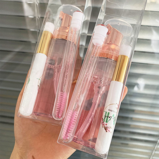 Abonnie tear free lash cleanser shampoing cil lash shampoo kit private label packaging aftercare eyelash extension kit