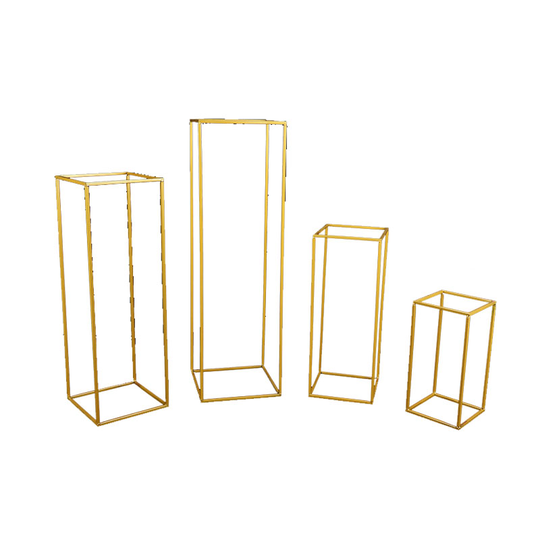 Wrought iron box wedding props round props welcome area window flower arrangement decoration box runway