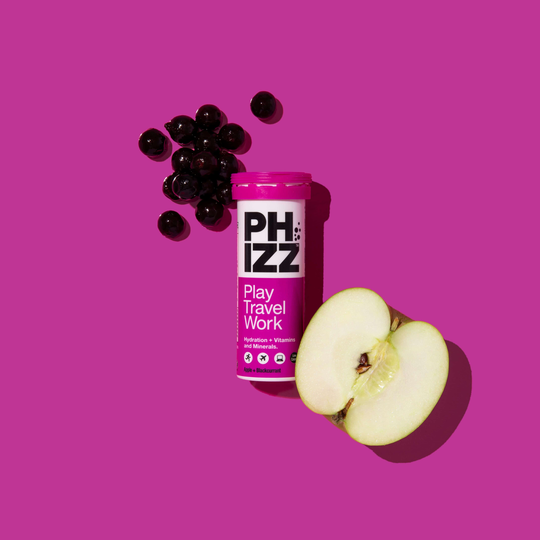 Phizz 2-in-1 Effervescent Multivitamin + Electrolyte 10 Tablets, Apple & Blackcurrant