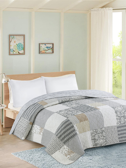 Quilt Cotton Four Seasons Universal Quilting Quilt Cotton Patchwork Embroidered Bed Cover
