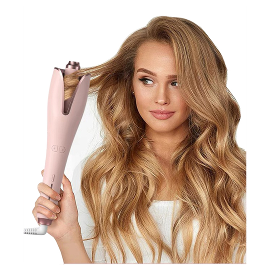 2022 Latest Customized Portable Petal Shape Auto-Rotating Curling Iron For All Hair Types