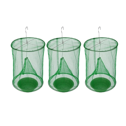 3PCS Fly Trap with Bait Tray
