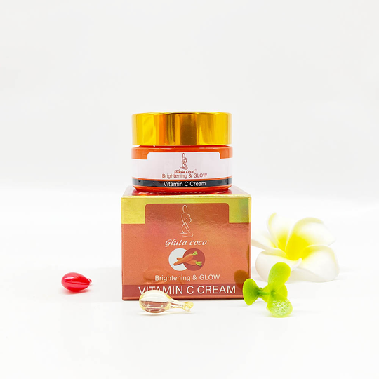 Super Brightening Vitamin C Face Cream to Removal Dark Spots Deep Moisturizing Beauty Skin Natural Face Cream 25g