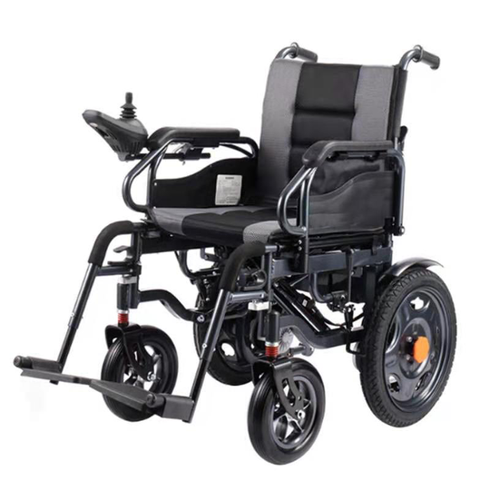Popular OEM ODM high strength iron folding power electric wheelchair for disabled