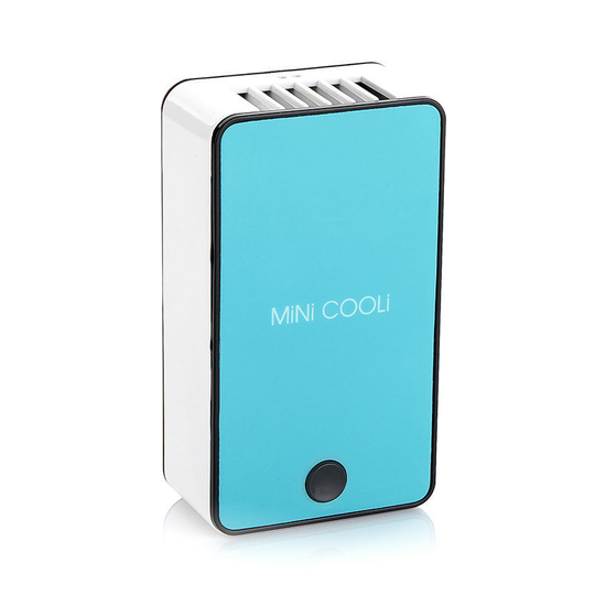 Mini Cooli Portable USB Rechargeable Hand Held Air Conditioner Summer Cooler Fan