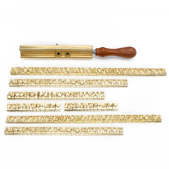 alphabet mold Custom Logo Gift Brass Letter Stamp Craving Tool Branding Iron Initial Personality Leather Hot foil Stamping Mold