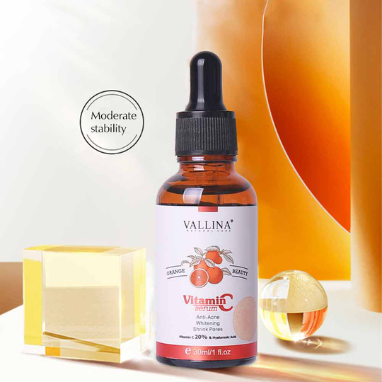 VALLINA Natural Anti freckle Acne remove whitening vitamin c serum