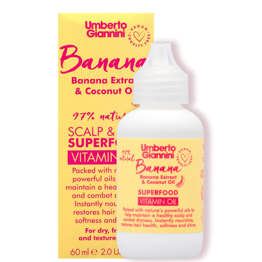 Umberto Giannini Banana Butter Nourishing Superfood Hair Oil 60ml