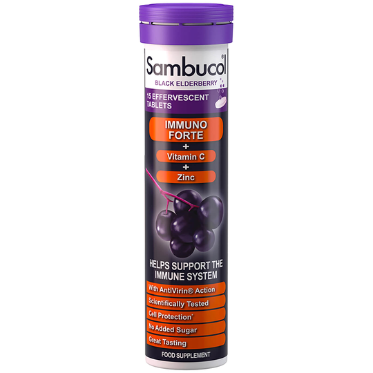 Sambucol Effervescent Immuno Forte (15 Tablets)