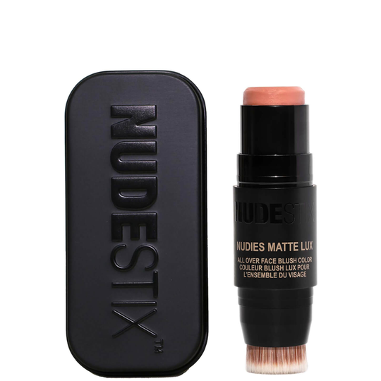 NUDESTIX Nudies Matte Lux All Over Face Blush Colour 7g (Various Shades) - Pretty Peachy